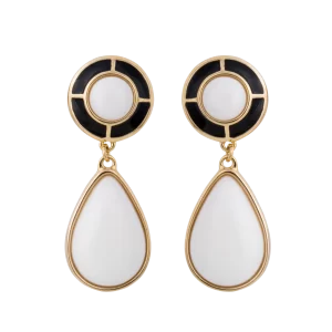گوشواره های طرح مشکی